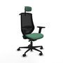 Chaise de Bureau Mardos traslack bali Piqueras y Crespo D036N2H Vert émeraude