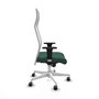 Piqueras y Crespo Chaise de Bureau Albacete Vert Bouteille et Blanc