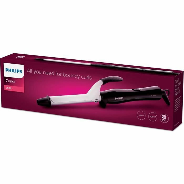 Philips Boucleur CurlCeramic 16mm Noir et blanc