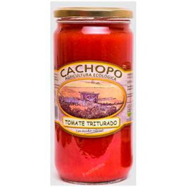 CACHOPO Tomate Concassée 670g Bio - Purée de Tomate Écologique, Sans Conservateurs