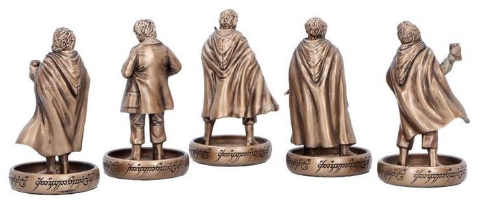 Nemesis Now Lord of the Rings figurines mini The Hobbits of the Shire 7 cm