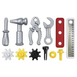 Ecoiffier CleanHome MECANICS Petit Etabli de Bricolage pour Enfants, Jouet Éducatif avec Tournevis, Marteau et Accessoires - Fabriqué en France
