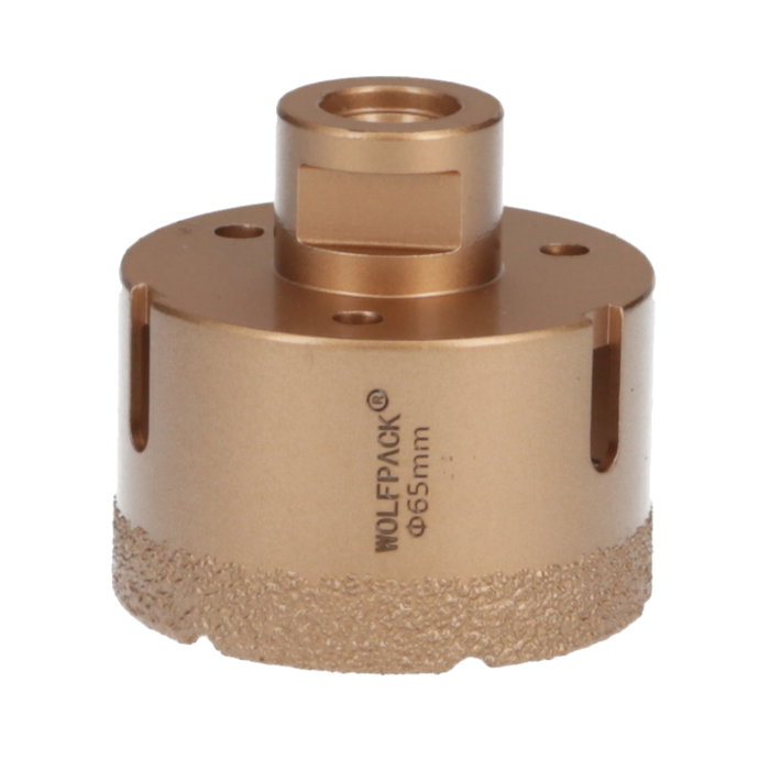 WOLFPACK LINEA PROFESIONAL Corona Diamante M14 Ø 65 mm WOLFPACK LINEA PROFESIONAL Corona Diamante M14 Ø 65 mm