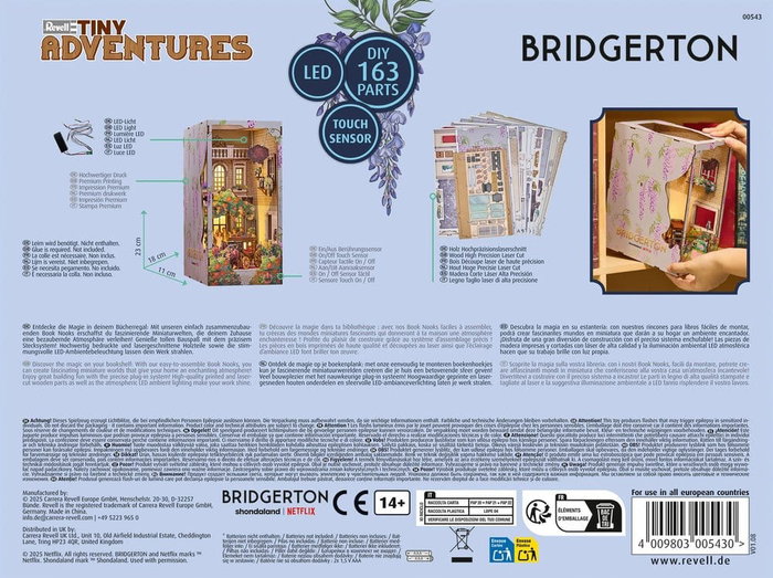 Revell Book Nook Bridgerton Tiny Adventures Into the Light