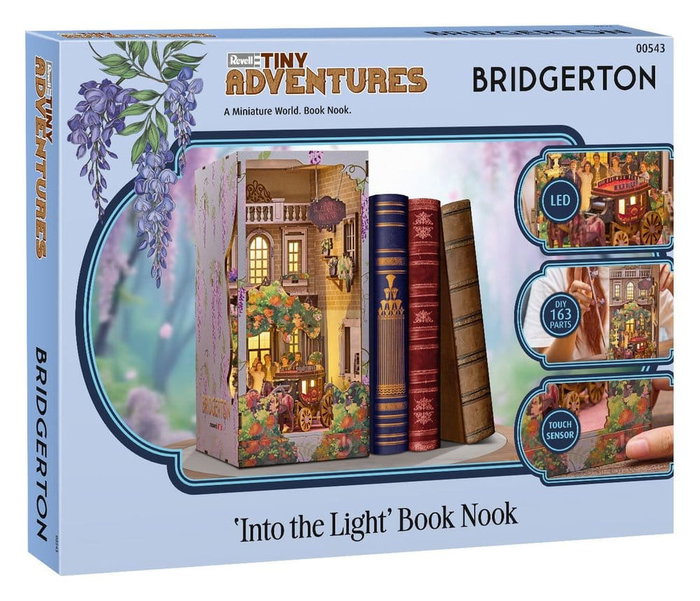 Revell Book Nook Bridgerton Tiny Adventures Into the Light