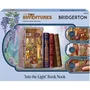 Revell - Tiny Adventures - Bridgerton - Dans la lumière - Kit de construction DIY Maquette 3D Serre de Livre avec éclairage LED - Book Nook