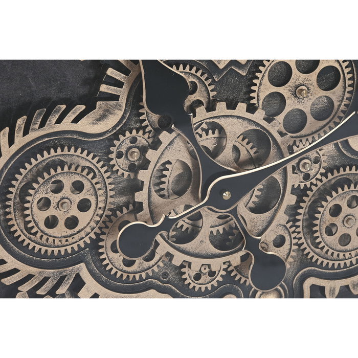 Home ESPRIT Horloge Murale Vintage Blanc Naturel en Métal et Bois de pin Home ESPRIT Horloge Murale Vintage Blanc Naturel en Métal et Bois de pin