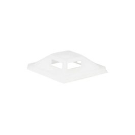 ProXtend Clips Auto-Adhésifs 25mm x 25mm Blanc (Lot de 50)