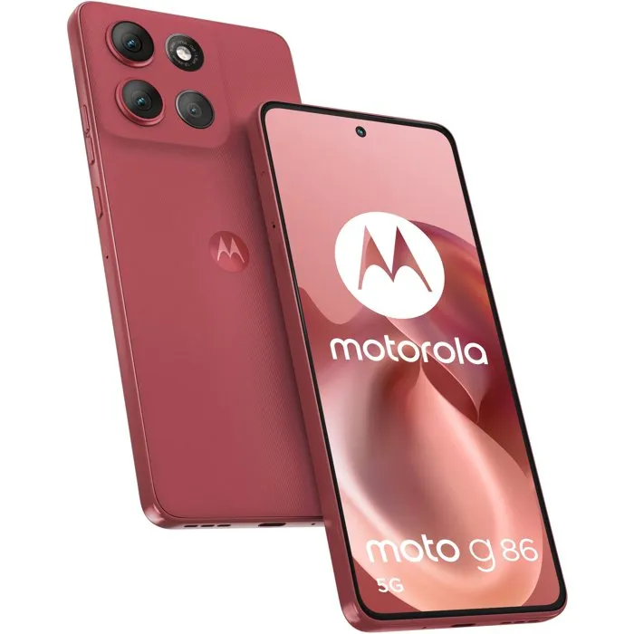 Smartphone Motorola moto g86 5G 6,67" Octa Core Mediatek Dimensity 7300 8 GB RAM 256 GB Rose Smartphone Motorola moto g86 5G 6,67" Octa Core Mediatek Dimensity 7300 8 GB RAM 256 GB Rose