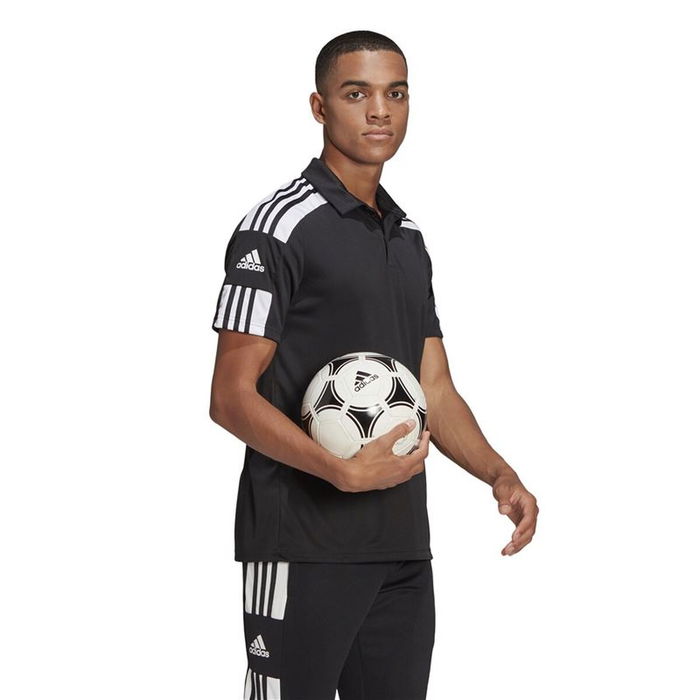 Polo à manches courtes homme Adidas GK9556 Noir 3XL