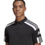 Polo à manches courtes homme Adidas GK9556 Noir 3XL