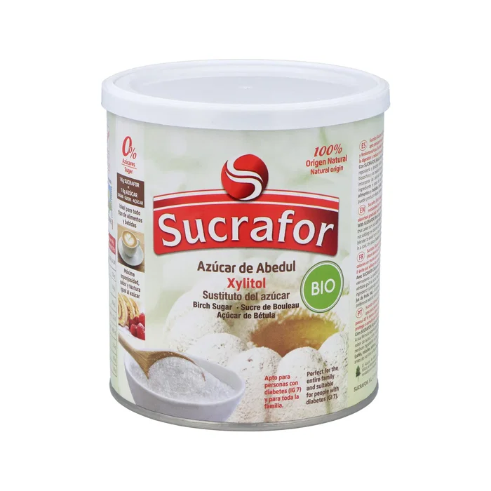 SUCRAFOR Sucrafor (Sucre de Bouleau) 500g Bio - Xylitol 100% Naturel, Édulcorant SUCRAFOR Sucrafor (Sucre de Bouleau) 500g Bio - Xylitol 100% Naturel, Édulcorant
