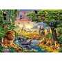 Clementoni Puzzle 2000 pièces - The African Gathering, 97,5 x 66,8 cm