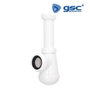 Gifont Siphon en bouteille court extensible sortie Ø40mm réducteur Ø32mm racor 1''