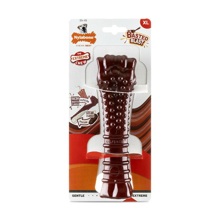 Os Nylabone Marron Bacon XL