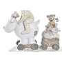 Décorations de Noël DKD Home Decor Résine Enfants (13 x 6 x 13,5 cm) (2 Unités)