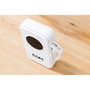 Edm Imprimante thermique Bluetooth mini Blanc