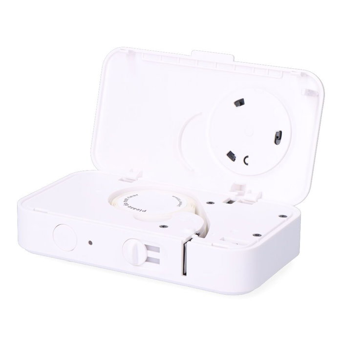 Edm Imprimante thermique Bluetooth mini Blanc