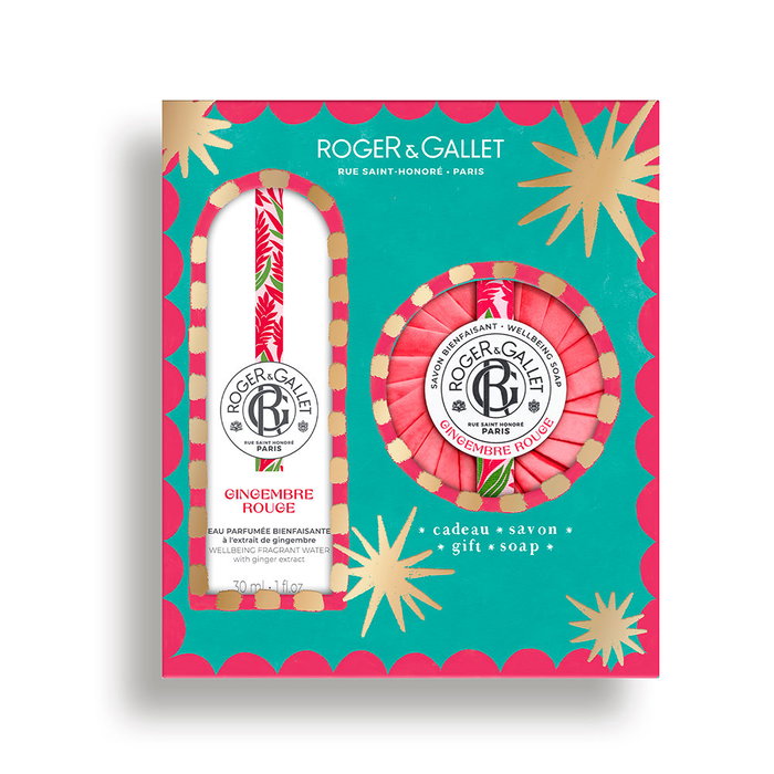 Roger & Gallet Coffret Bien-être Eau Parfumée Gingembre Rouge 2 Pièces