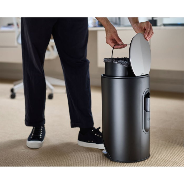 Joseph Joseph Arc Poubelle à pédale 10 l Noir Mat