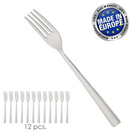 ORYX Fourchette de table Flair 200 mm en acier 18/10