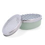 Quid Râpe avec réservoir Ozon Vert Métal (Lot de 12)