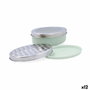 Quid Râpe avec réservoir Ozon Vert Métal (Lot de 12)