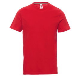 PAYPER T-shirt en coton rouge col rond Taille XL