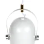 Ainsley - Làmpara Colgante SKD-P2000-W - Luminaire Suspendu Moderne en Métal et PVC, Blanc - Éclairage Direct pour Salle à Manger ou Chambre d'Enfant