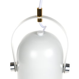Lampe pendante Ainsley Blanc