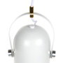 Suspension Ainsley SKD-P2000-W Métal PVC Luminaire Design Moderne Blanc