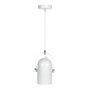 Suspension Ainsley SKD-P2000-W Métal PVC Luminaire Design Moderne Blanc