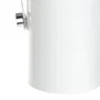 Ainsley - Làmpara Colgante SKD-P2000-W - Luminaire Suspendu Moderne en Métal et PVC, Blanc - Éclairage Direct pour Salle à Manger ou Chambre d'Enfant