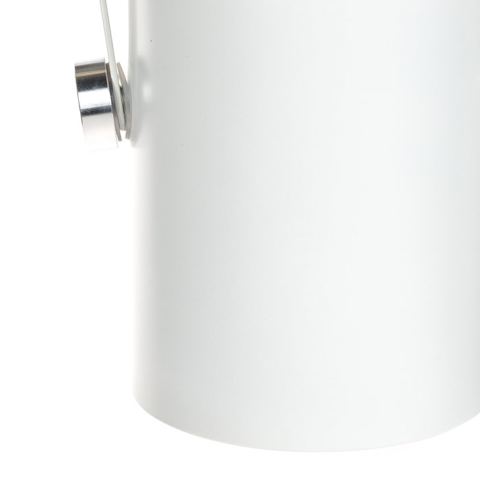 Suspension Ainsley SKD-P2000-W Métal PVC Luminaire Design Moderne Blanc