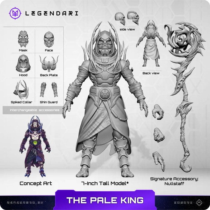 Legendari figurine 1/10 Pale King 18 cm Legendari figurine 1/10 Pale King 18 cm