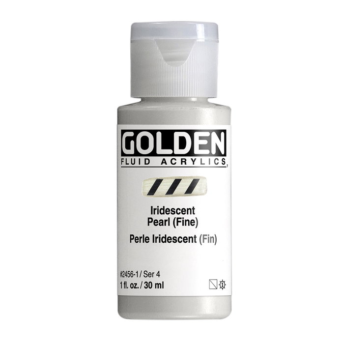 Golden Peinture Acrylique Fluide Perle Iridescente (Fino) 30 ml Golden Peinture Acrylique Fluide Perle Iridescente (Fino) 30 ml