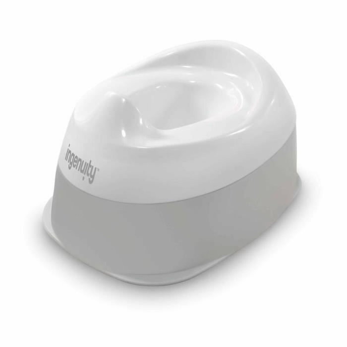 Ingenuity Pot d'apprentissage Ready Set Go Potty Blanc