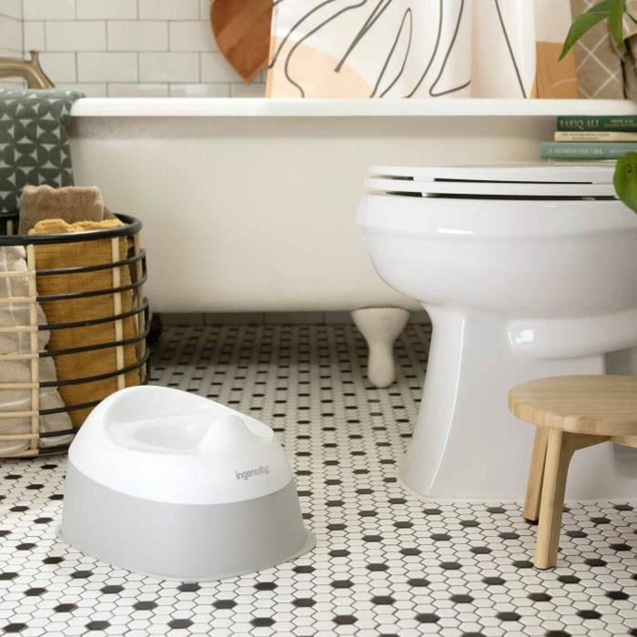 Ingenuity Pot d'apprentissage Ready Set Go Potty Blanc