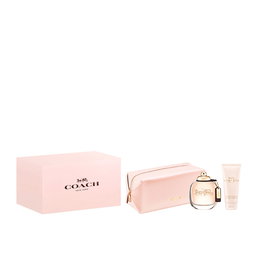 Coach Coffret Parfum Coach WOMAN Eau de Parfum 90 ml + Lait Corporel 100 ml + Trousse - 3 Pièces pour Femme