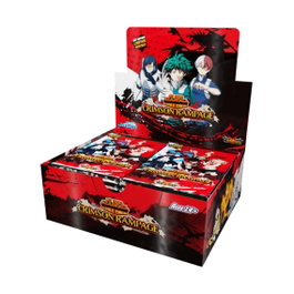 Jasco Games My Hero Academia Booster Crimson Rampage - 24 unités