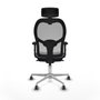 Piqueras y Crespo Chaise de Bureau 2D086G2 Gris