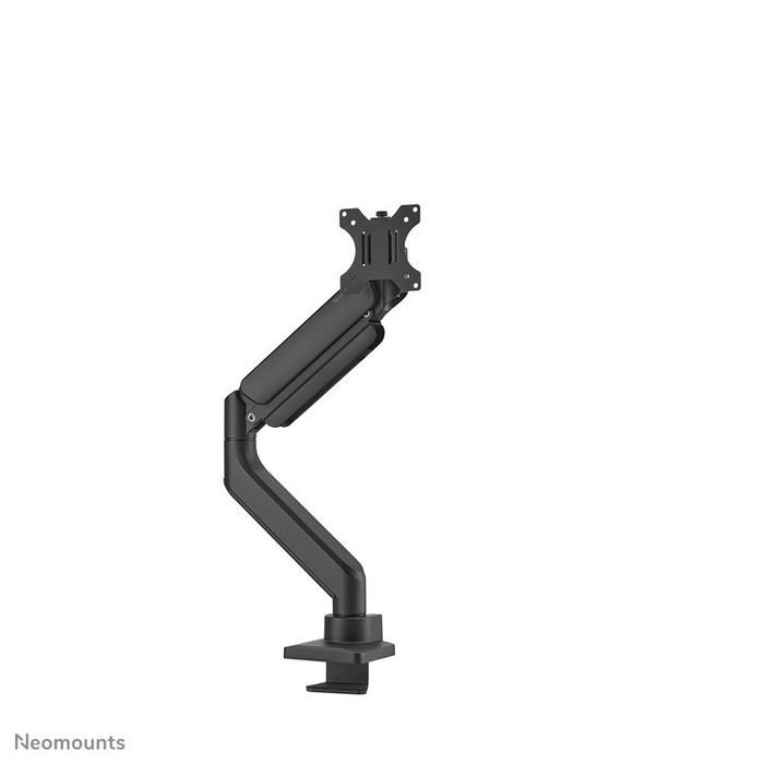 Neomounts DS70PLUS-450BL1 Support de bureau à mouvement complet VESA 100x100 pour écrans incurvés ultra-larges 17" à 49" (18 kg) avec vérin à gaz - Noir