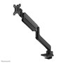 Neomounts DS70PLUS-450BL1 Support de bureau à mouvement complet VESA 100x100 pour écrans incurvés ultra-larges 17" à 49" (18 kg) avec vérin à gaz - Noir