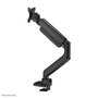 Neomounts DS70PLUS-450BL1 Support de bureau à mouvement complet VESA 100x100 pour écrans incurvés ultra-larges 17" à 49" (18 kg) avec vérin à gaz - Noir