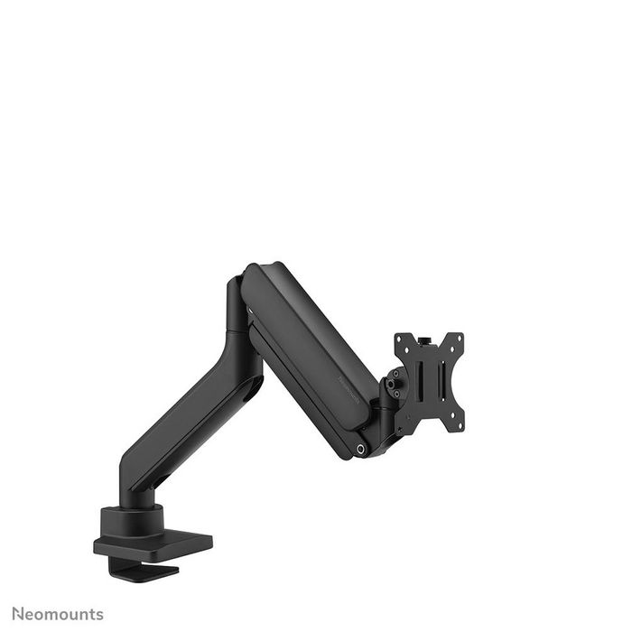 Neomounts DS70PLUS-450BL1 Support de bureau à mouvement complet VESA 100x100 pour écrans incurvés ultra-larges 17" à 49" (18 kg) avec vérin à gaz - Noir