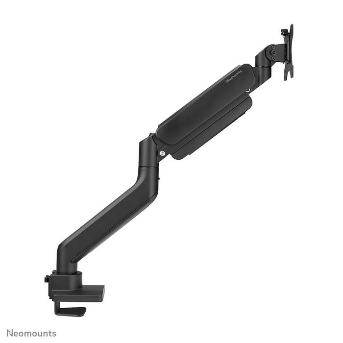Neomounts DS70PLUS-450BL1 Support de bureau à mouvement complet VESA 100x100 pour écrans incurvés ultra-larges 17" à 49" (18 kg) avec vérin à gaz - Noir