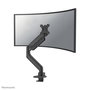 Neomounts DS70PLUS-450BL1 Support de bureau à mouvement complet VESA 100x100 pour écrans incurvés ultra-larges 17" à 49" (18 kg) avec vérin à gaz - Noir