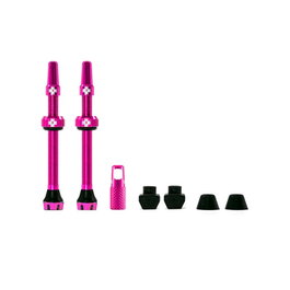 Muc-Off Jeu de Valves Tubeless V2 60 mm Rose