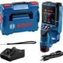 Bosch Professional D-Tect 200 C - Détecteur mural professionnel avec technologie radar, batterie 12V 2.0Ah, chargeur, câble USB-C et dragonne - Inclus en L-Boxx - 0601081601
