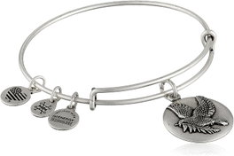 Alex And Ani Pulsera Paloma Paz II Argentée